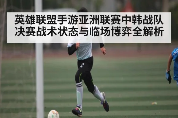 英雄联盟手游亚洲联赛中韩战队决赛战术状态与临场博弈全解析